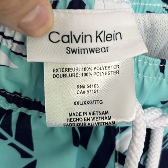 Mens Calvin Klein Swim Trunks Size XXL - Picture 7 of 9